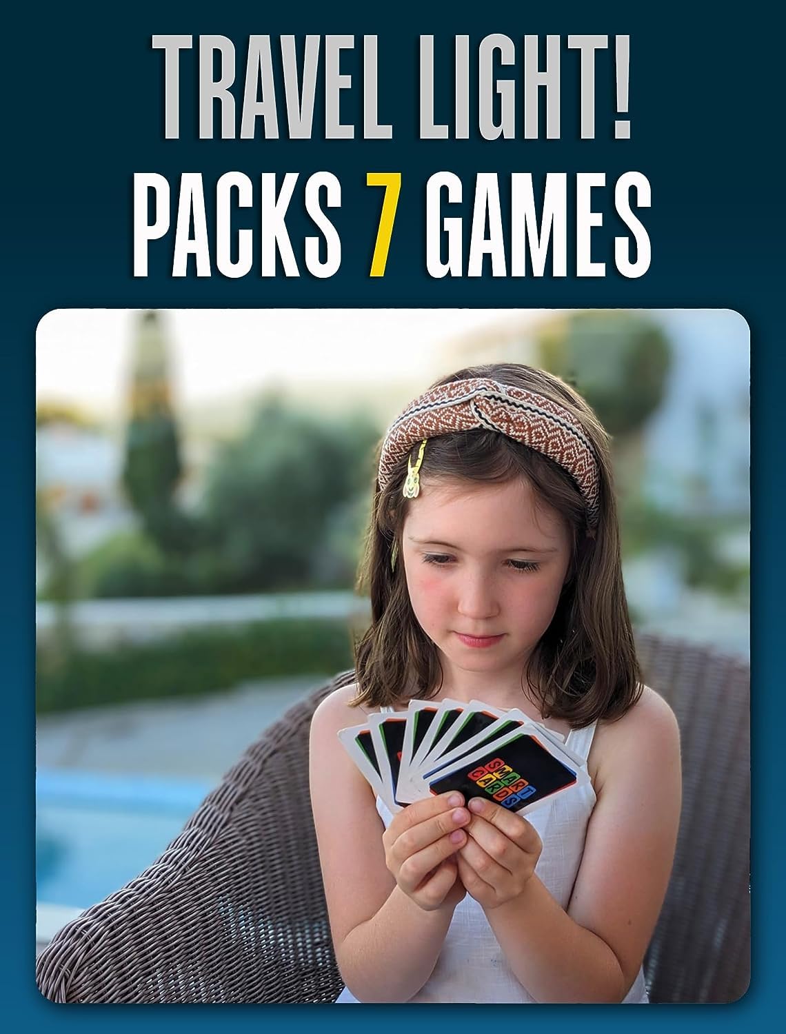 Smart Cards US States, 7 Games in 1, Pairs, Snap, Trumps, Rummy, Quiz, Learn Facts, Travel Game, Gift, Stocking Stuffer, 100 Cards, Age 5+, 1-8 Players