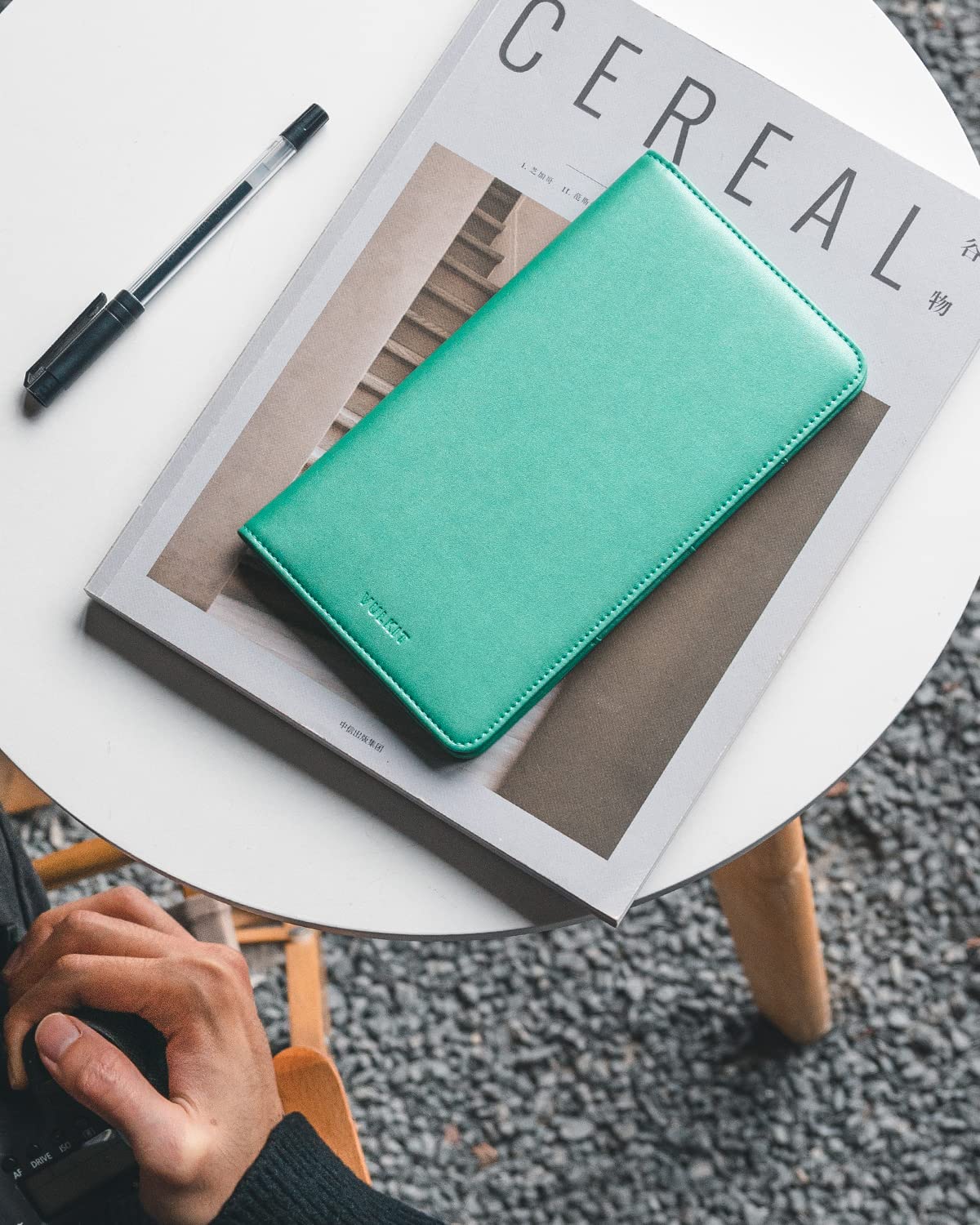 VULKIT Passport Holder Wallet RFID Blocking Travel Wallet for Men & Women