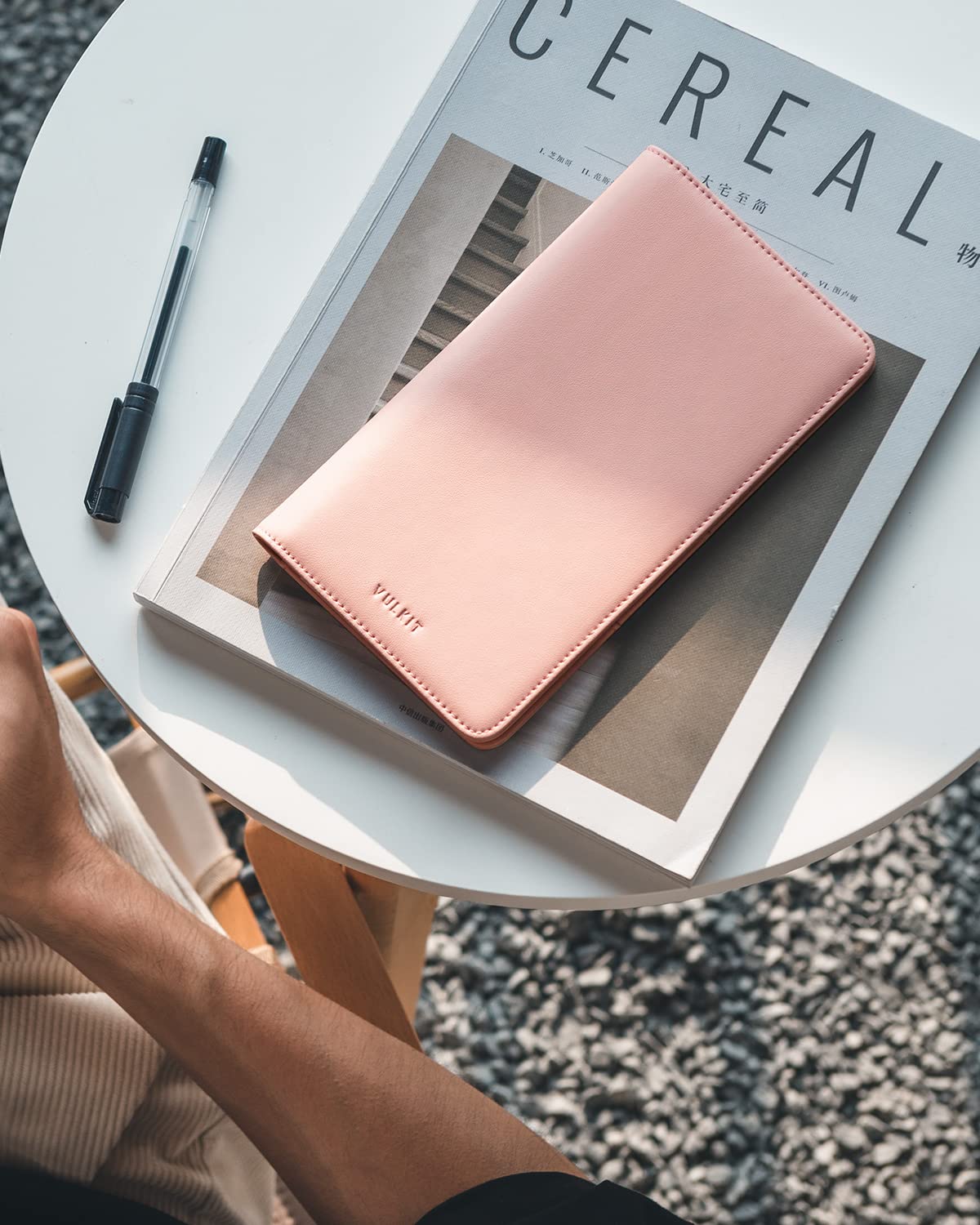 VULKIT Passport Holder Wallet RFID Blocking Travel Wallet for Mens & Womens