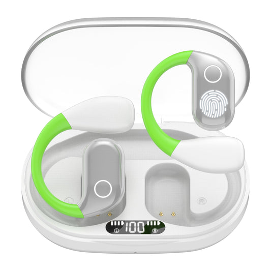 AI Language Translation Earbuds with HD Sound and Long Battery Life (White)