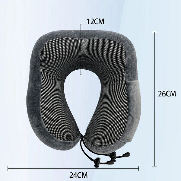 Memory Foam U Shaped Travel Pillow Neck Support Soft Head Rest Car Plane Cushion