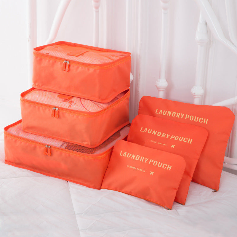 Travel Storage Bag Six Piece Set