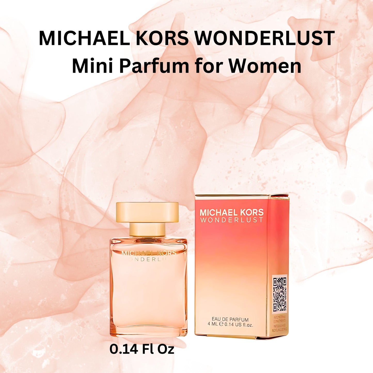 Michael Kors Wonderlust Perfume for Women Mini Splash EDP 0.14 Fl oz