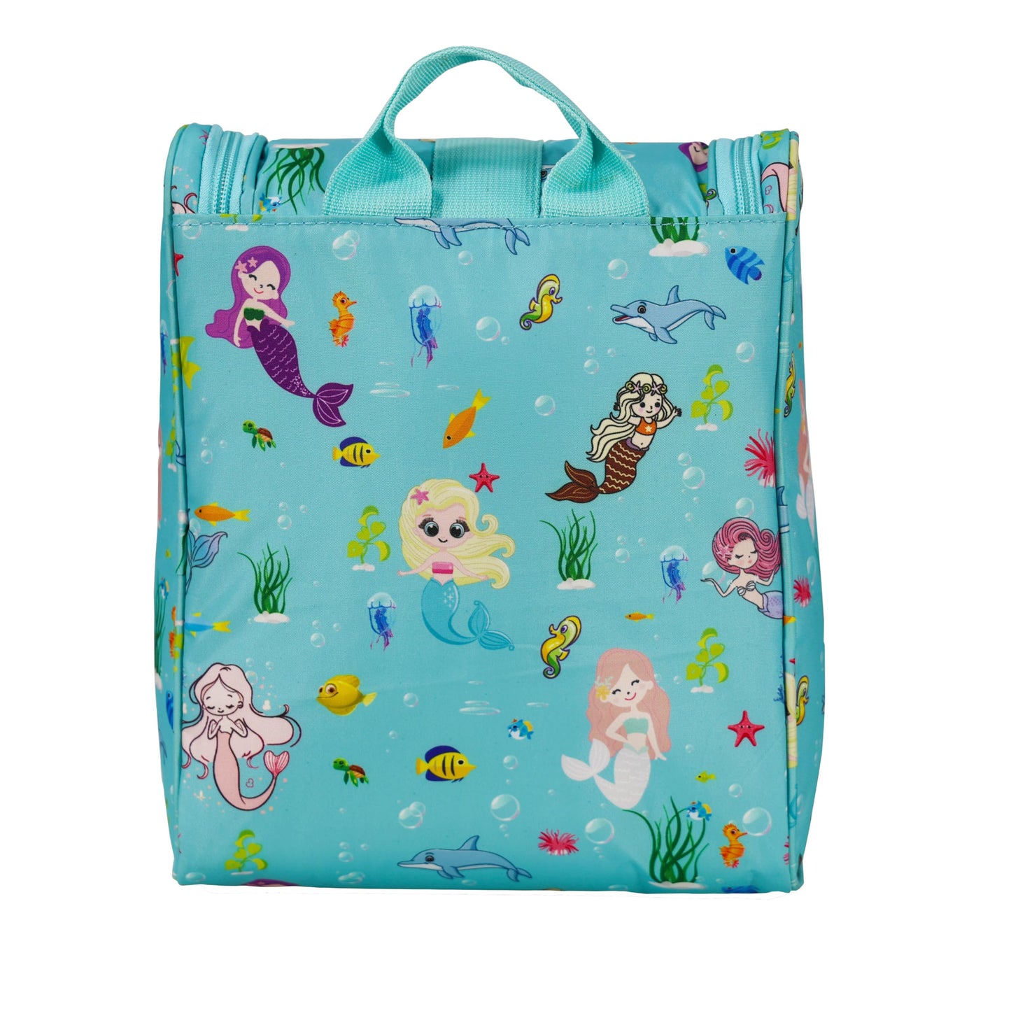 Remobia Hicol Cute Cartoon Hanging Kids Toiletry Bag Children Travel Cosmetic Makeup Organizer Wash Bag Shower bag Over Night Bag Camping Shaving Kit Bag for Boys & Girls (Mermaid)