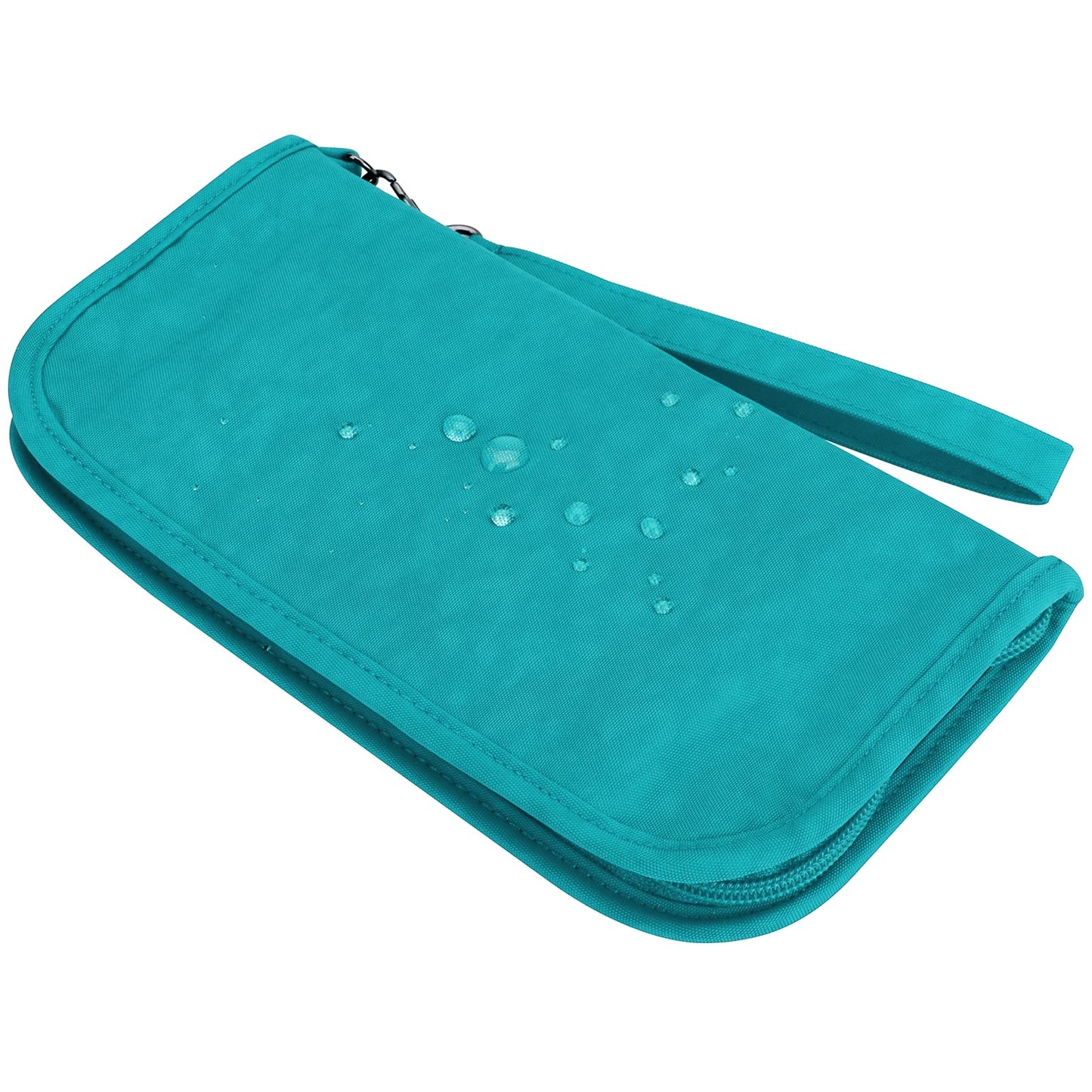 Zoppen Women's Wallet, Turquoise Green, Includes RFID Blocking, Lightweight, 20 Inch