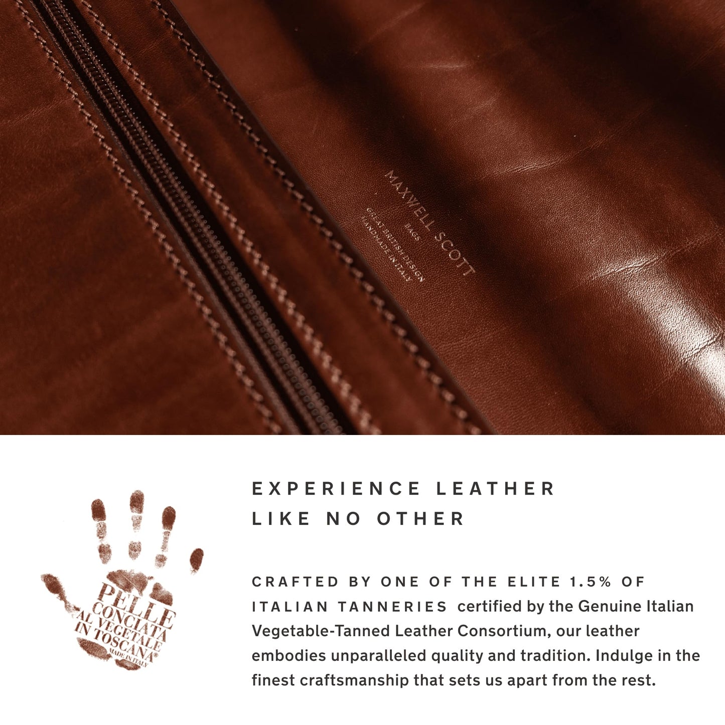 Maxwell Scott - Luxury Leather Passport Holder Cover for Luxury Travel - Made from Full Grain Hides - The Prato Dark Brown