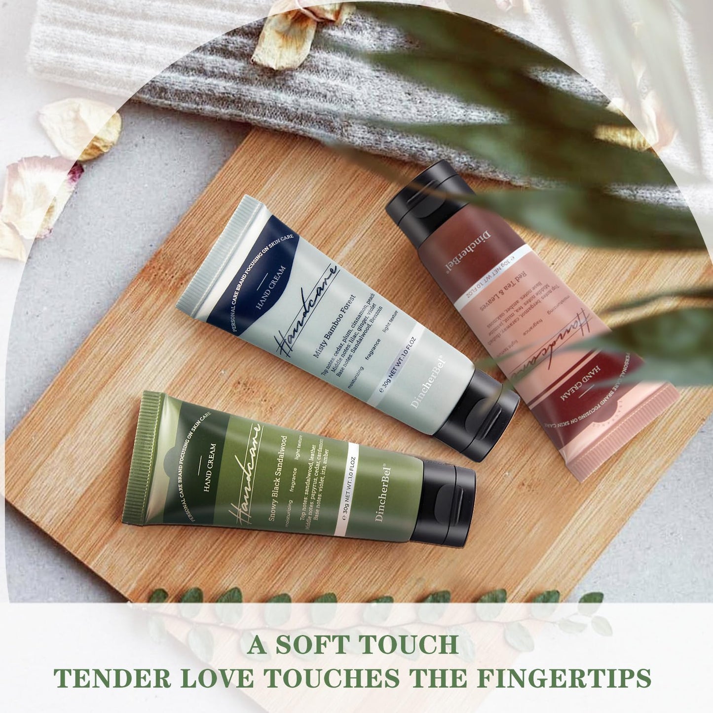 Hand Cream Gift Set - Travel Size Scented Hand Lotion Set for Dry Skin, Ideal Holiday Gift for Women/Men/Birthday, 6 x 1.0 oz/30 ml