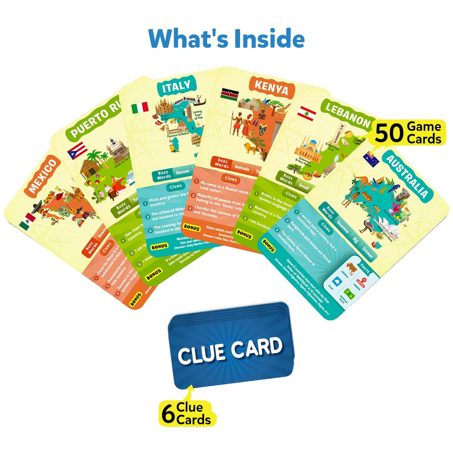 Skillmatics Card Game - Guess in 10 Countries of The World, Perfect for Boys, Girls, Kids & Families Who Love Toys, Gifts for Ages 8, 9, 10 & Up