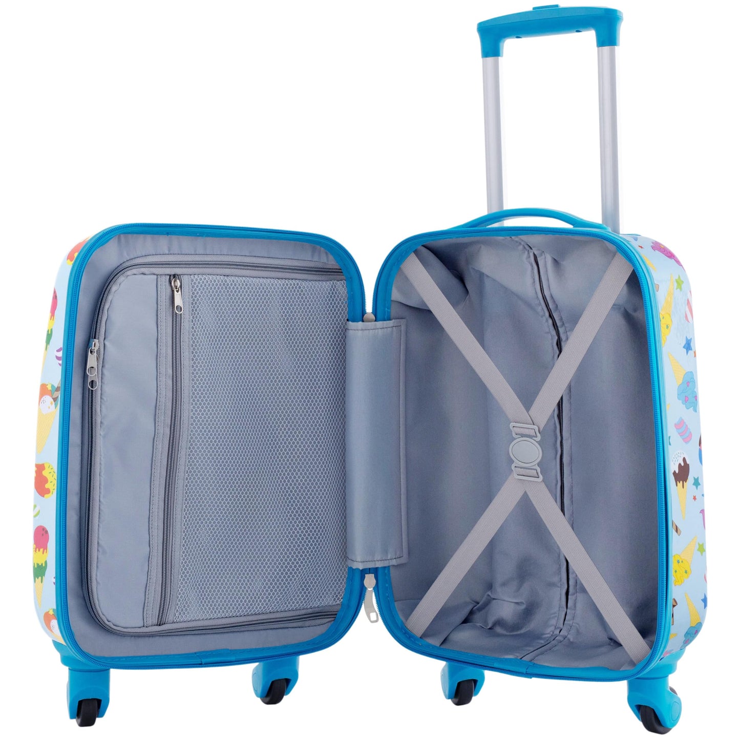 Travelers Club 5 Piece Kids' Luggage Set, Ice Cream