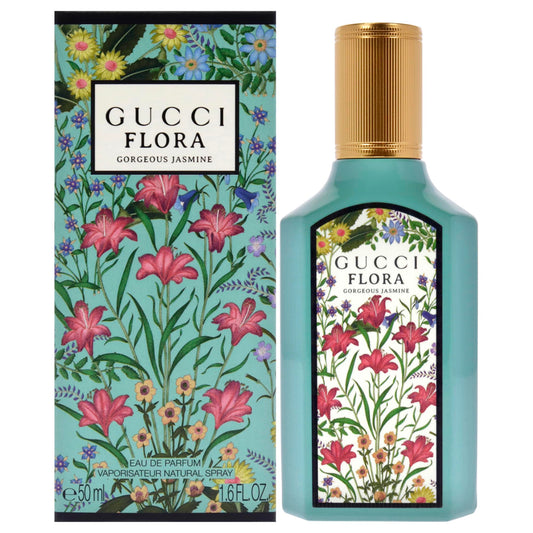 Gucci Flora Gorgeous Jasmine by Gucci for Women 1.6 oz Eau de Parfum Spray