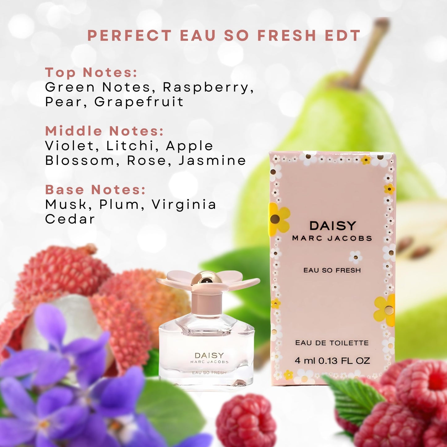 Marc Jacobs Set for Women 4 Piece Set