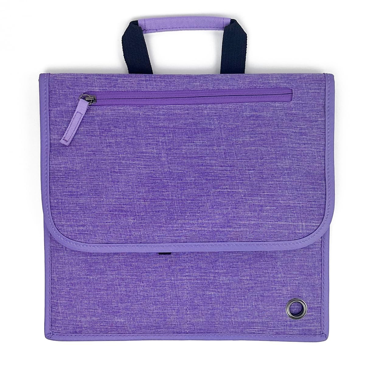 SO~MINE Airplane Pocket Organizer | Tray Table Cover | In Flight Seat Back Organizer Bag | Commuter Essential Travel Bag | Media Pouch For Flying | Travel Gift | Attaches To Luggage (Purple)