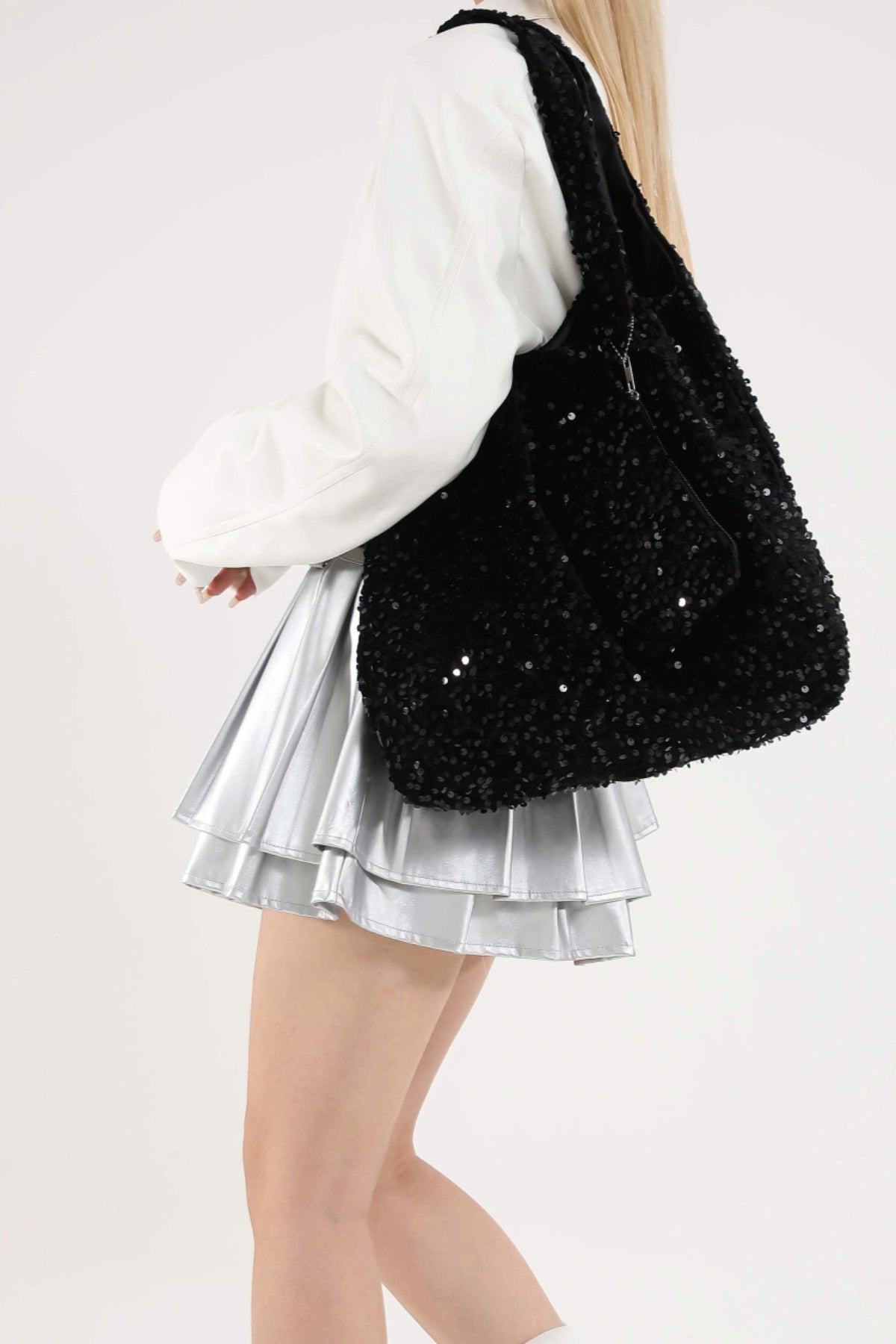 Shimmer Sequin Handbag