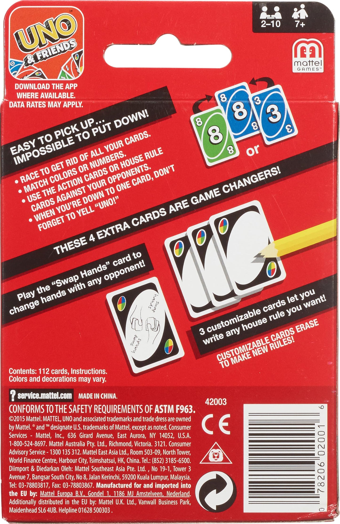 Mattel Games UNO Card Game in a Collectible Storage Tin for Kids, Adults, Families, Parties & Travel, 2 to 10 Players (Amazon Exclusive)