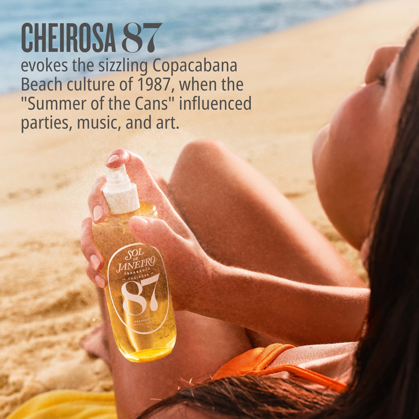 SOL DE JANEIRO Cheirosa '87 Rio Radiance Hair and Body Fragrance Mist Travel Size 90mL/3.0 fl oz.