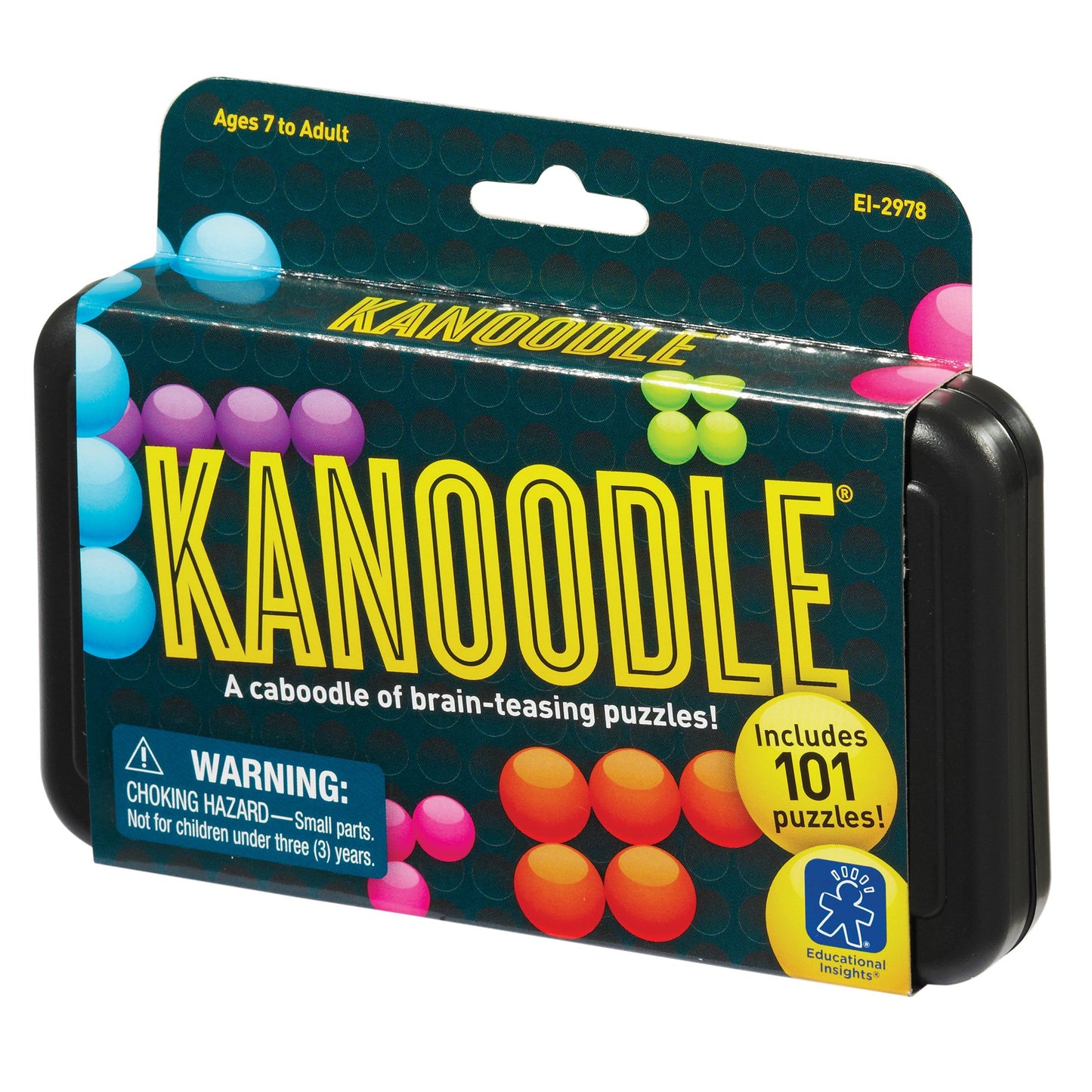 Educational Insights Kanoodle 3D Brain Teaser Puzzle for Ages 7+ Brain Games for Kids and Adults, Travel Games