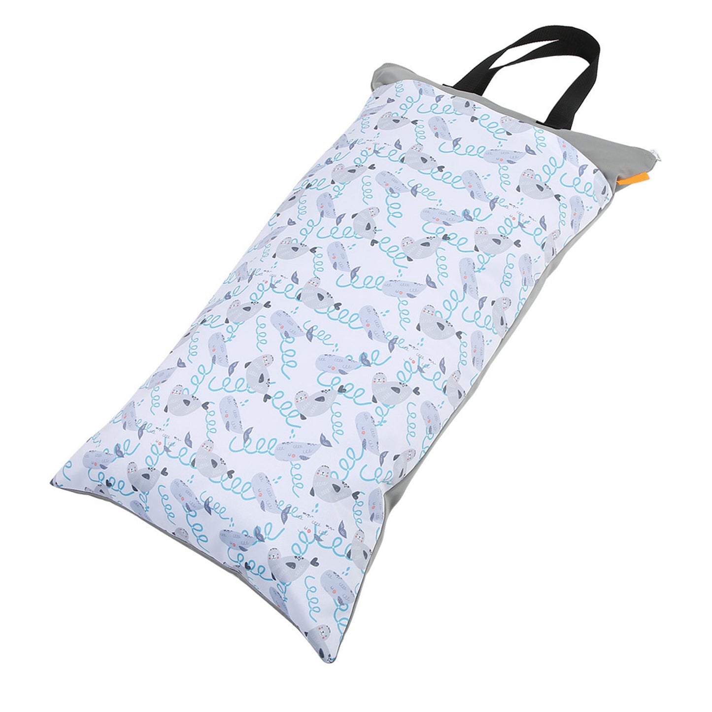 Large Hanging Wet/Dry Cloth Diaper Bag Waterproof Baby Inserts Nappy Laundry Storage Bag EF204