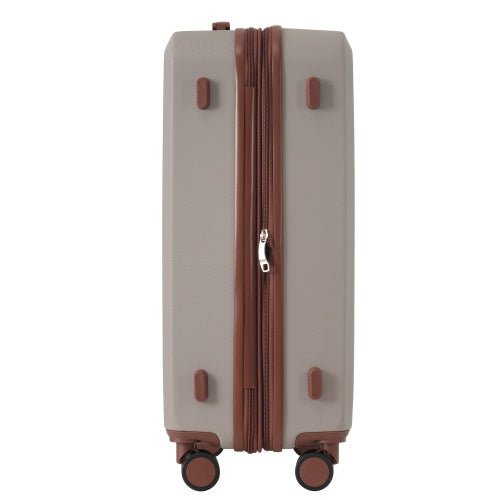 4 Piece Luggage Set With Compression Packing Cubes For Suitcase Expanable Spinner Wheels Lightweight Suitcase With TSA Lock 16 IN 20IN 24IN 28IN