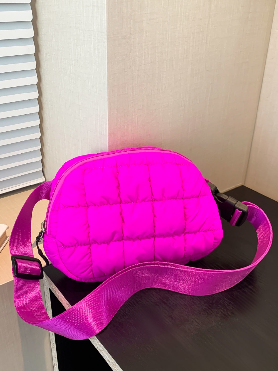 Bubble Square Pattern Crossbody Bag in Vivid Colors