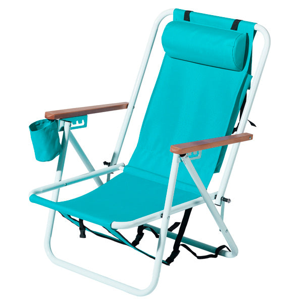 2pcs 23X21.7X31.5in Mint Green Beach Chair