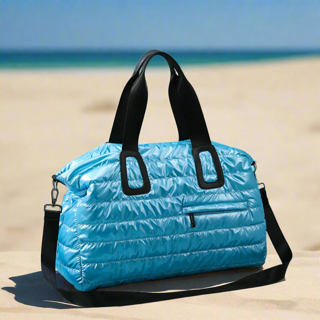 Quilted Puffer Travel Bag