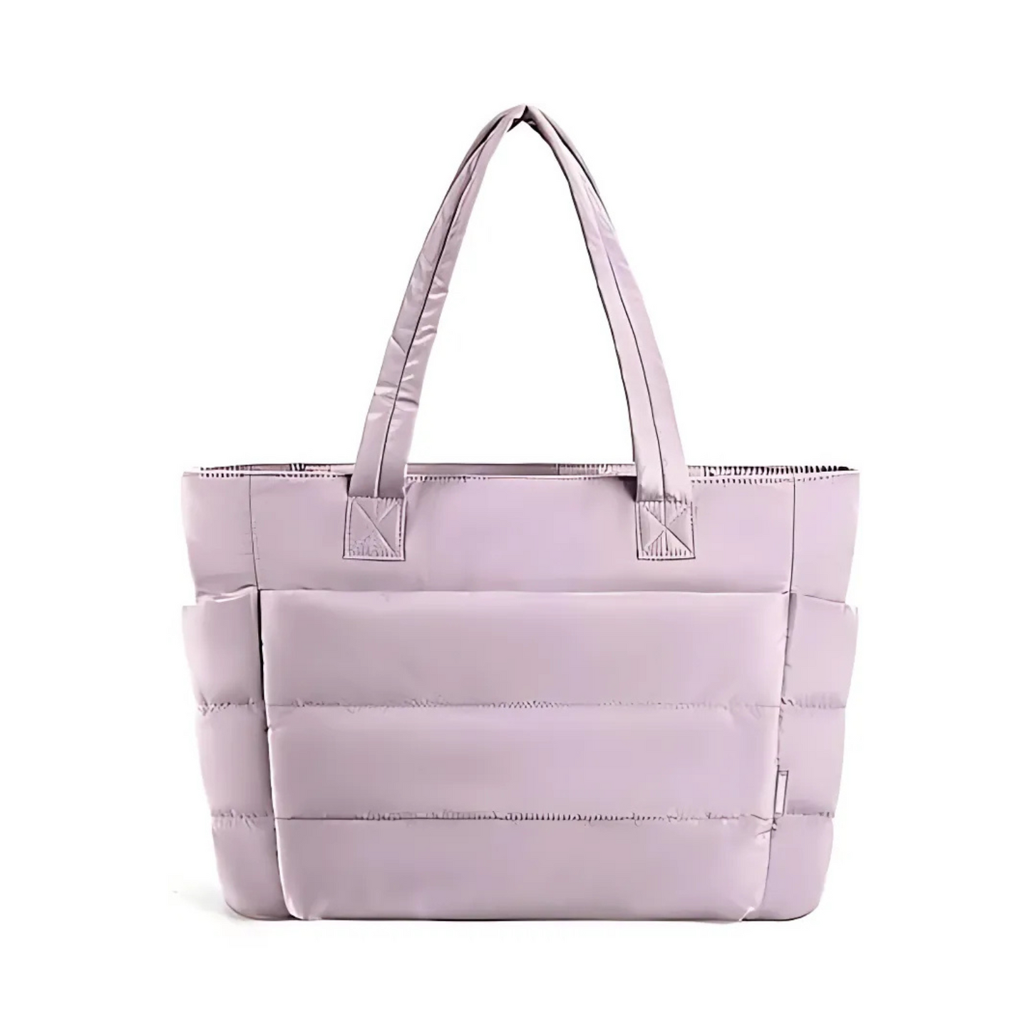 Soft Zippered Travel Bag for Laptop or iPad and Essentials on the Road in Dusty Violet, Pink, Black or Grey