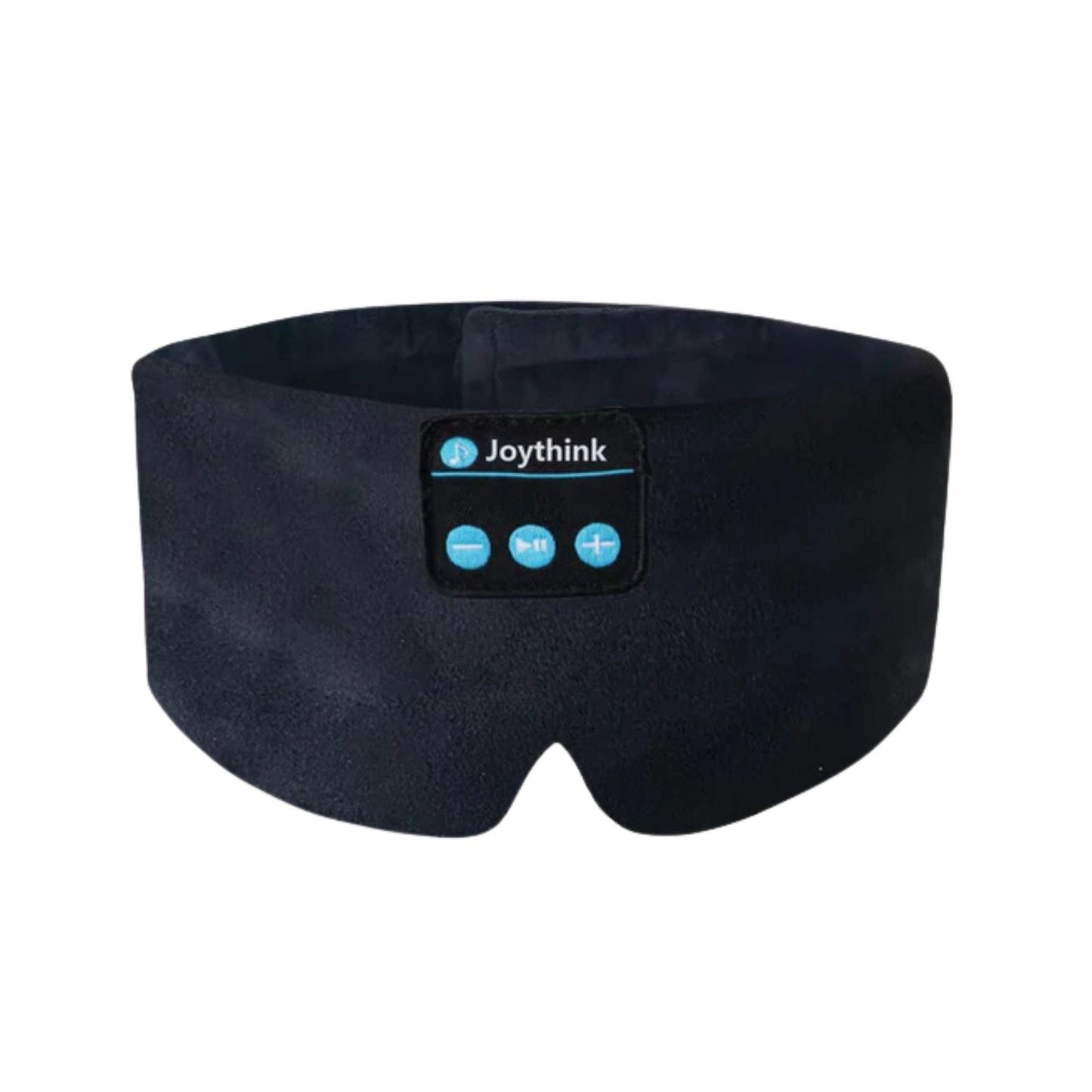 Joythink High-Tech Satin Wraparound Sleep Mask with Built-In Bluetooth Headphones (Black)