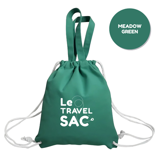 Le Travel Sac in Meadow Green