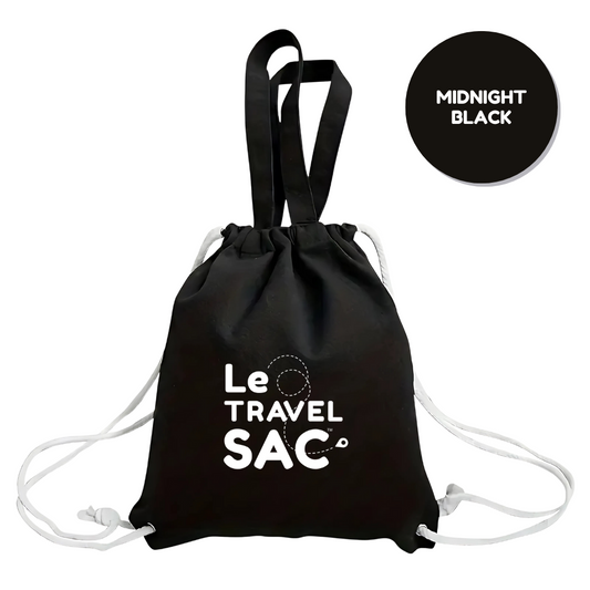 Le Travel Sac in Midnight Black