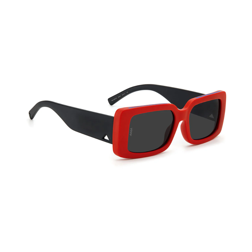 Missoni Sunglasses with Rectangular Red Frames