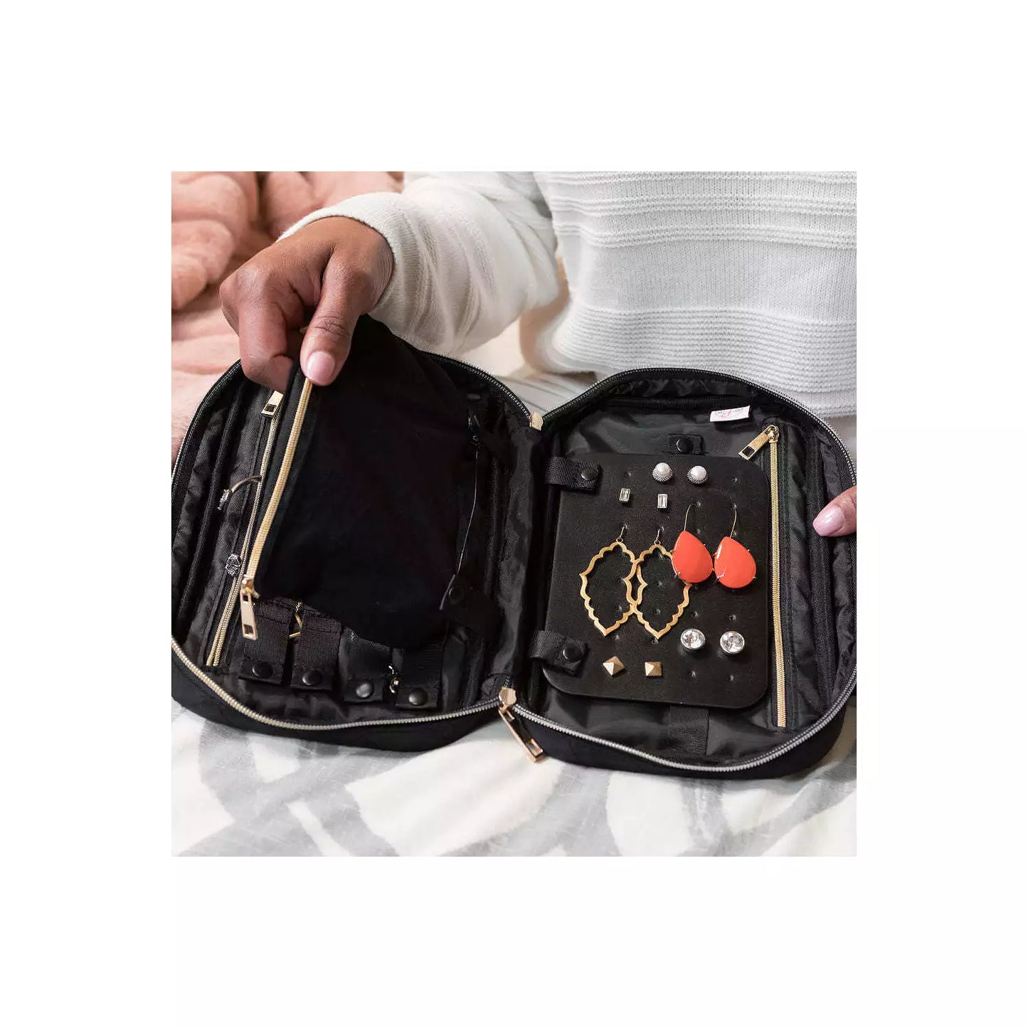 Ms. Jetsetter Travel Jewelry Organizer (3 Pieces)