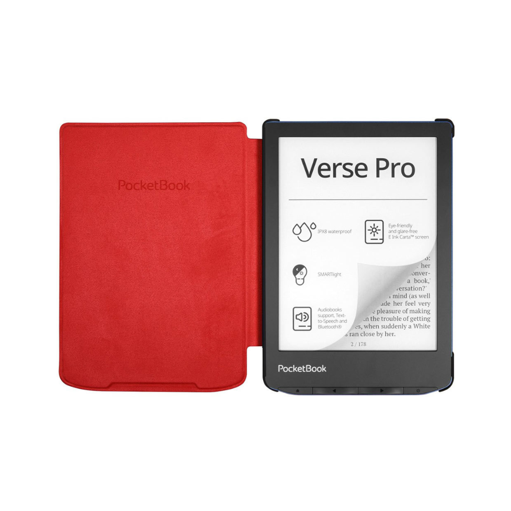 PocketBook Verse/Verse Pro eBook Cover in Red