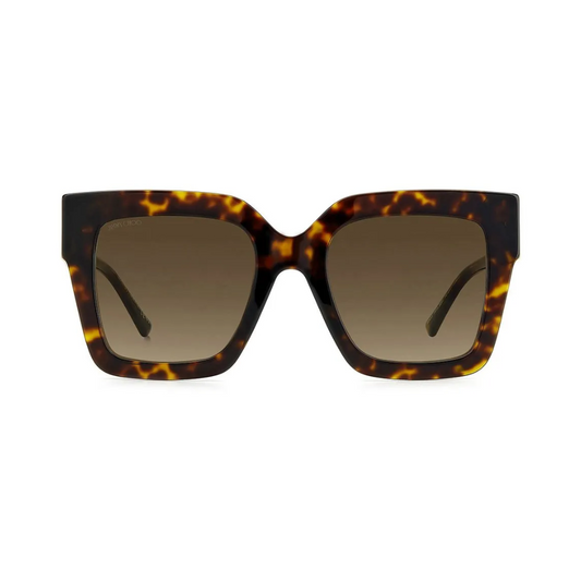 Jimmy Choo Golden-Brown Tortoiseshell Sunglasses