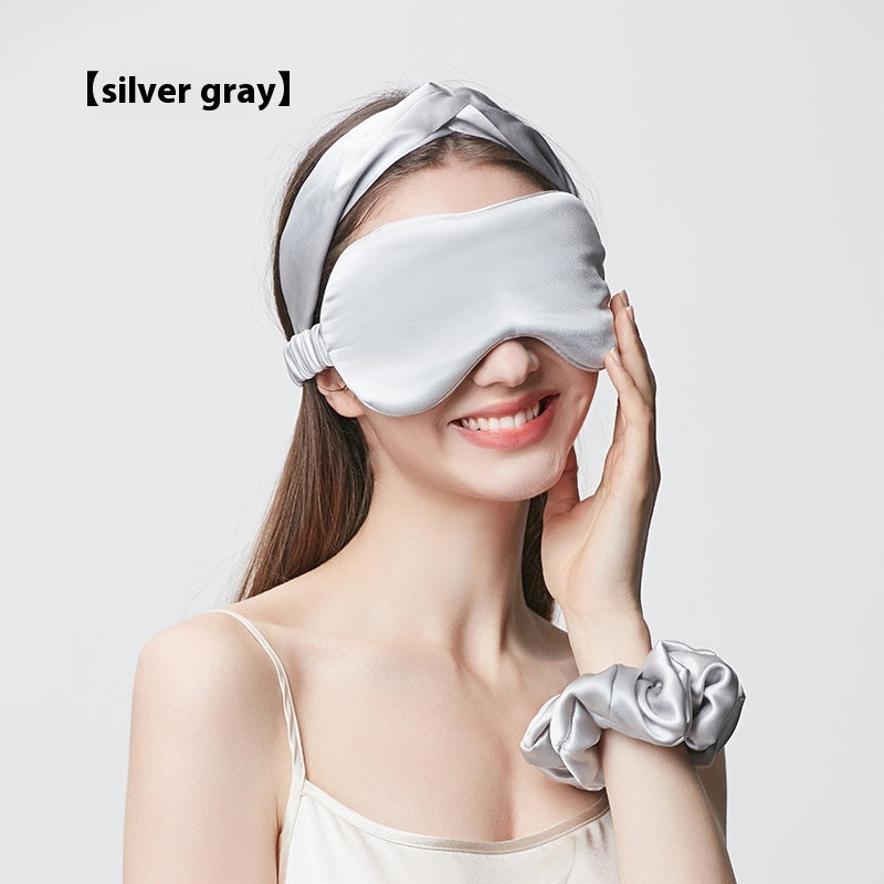 22 M Thick Glossy Silk Eye Mask Eye Protection Shading