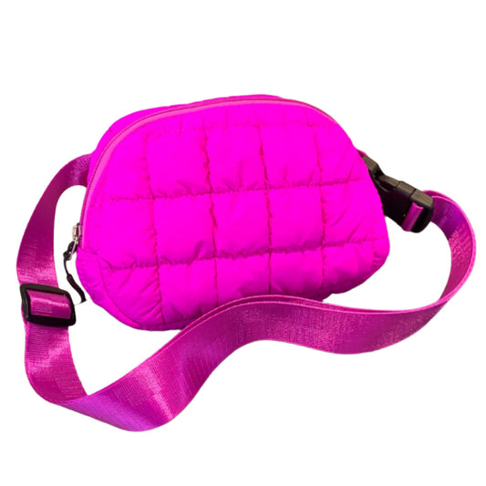 Bubble Square Pattern Crossbody Bag in Vivid Colors