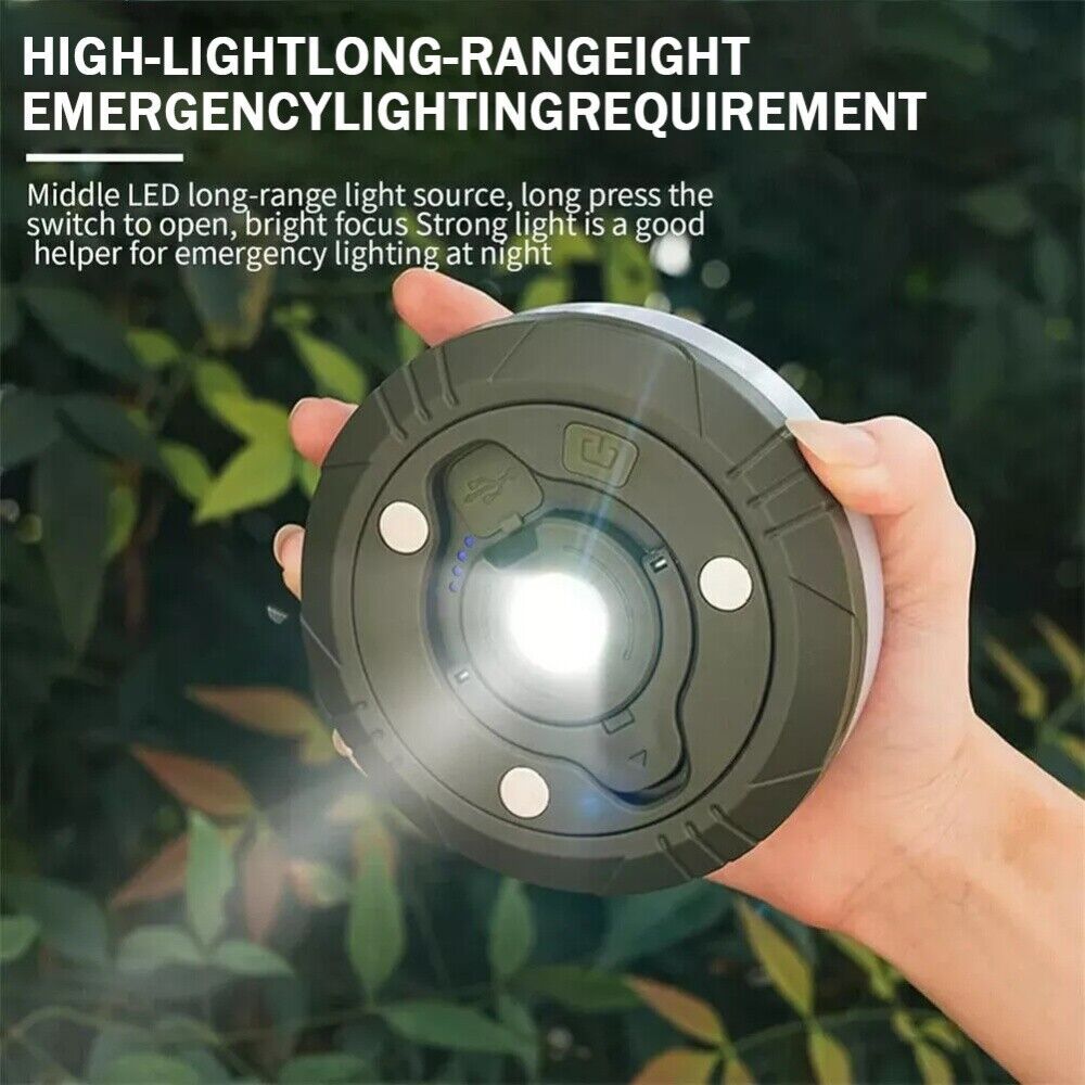 10M Outdoor Camping String Lights Festival Tent Light USB Charging Hanging Lamps