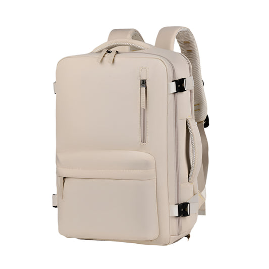 Oxford Cloth Backpack with Top and Side Handles