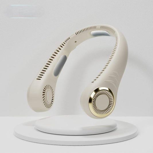 Turbo Neck-hanging Fan - An Ideal Choice For Summer Outdoors - A Must-have For Hiking, Running And Cycling.