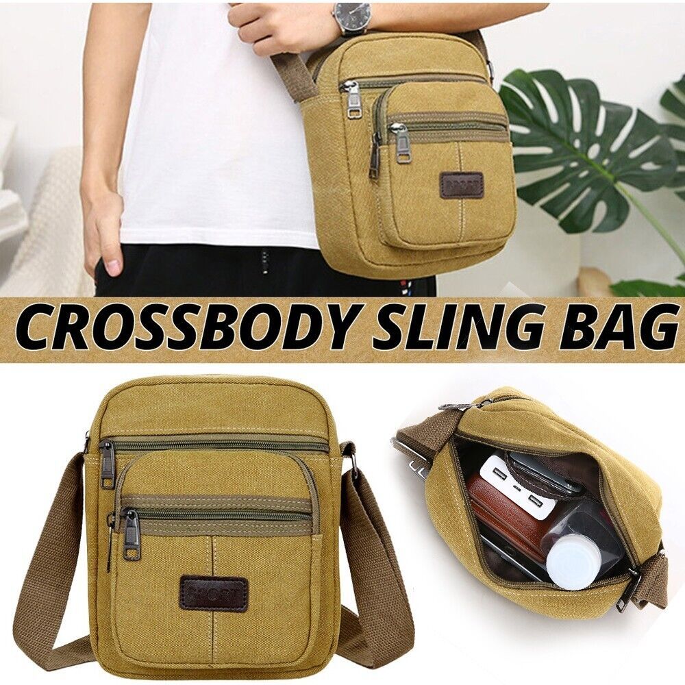 Men's Crossbody Messenger Bag