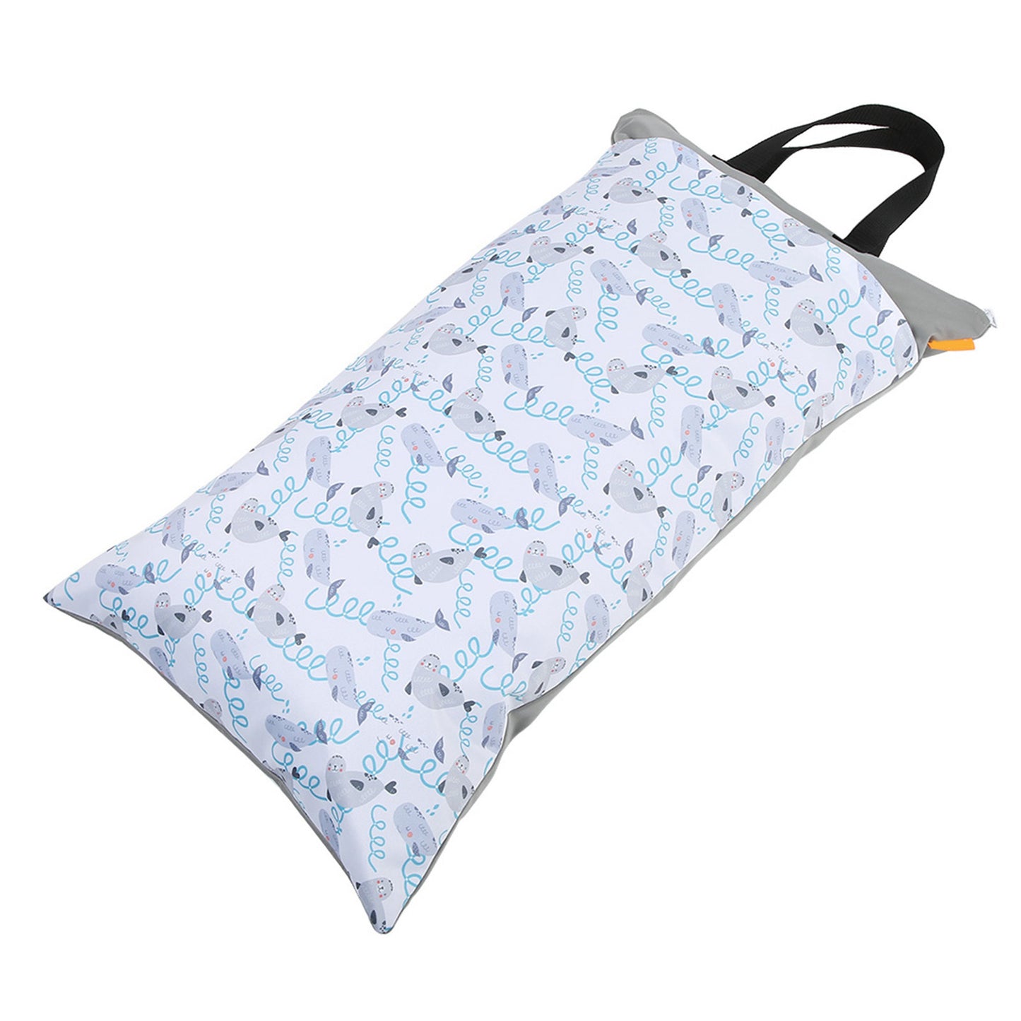 Large Hanging Wet/Dry Cloth Diaper Bag Waterproof Baby Inserts Nappy Laundry Storage Bag EF204