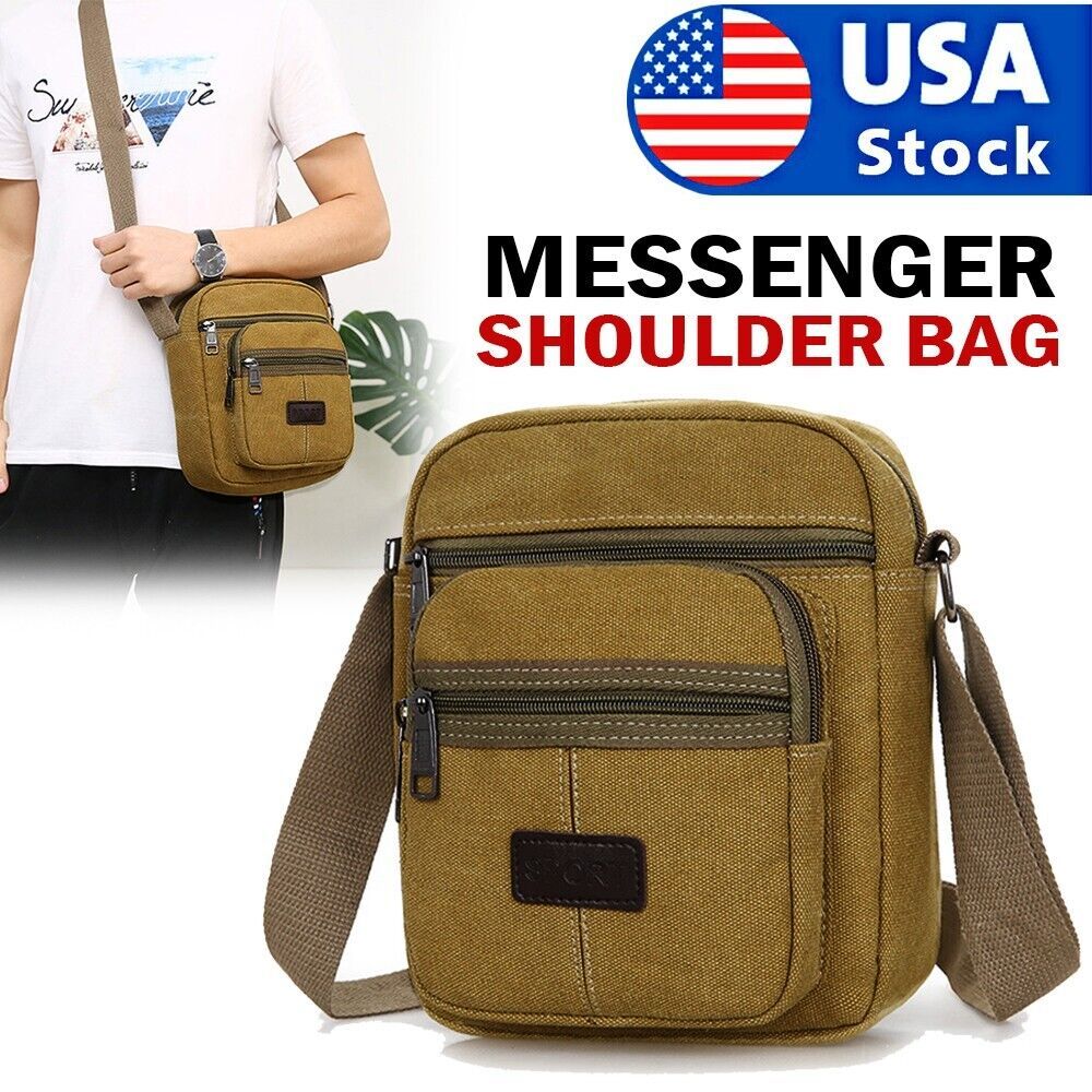 Men's Crossbody Messenger Bag