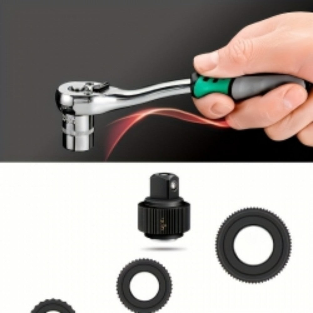 46PCS 1-4  Ratchet Wrench Combination Socket Tool Set Kit Auto Car Repair Tools