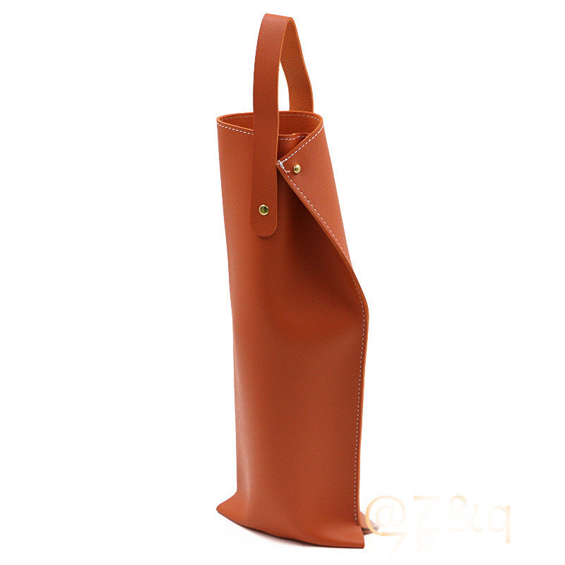 Leather Wine Packaging Portable Gift Red Wine Bag