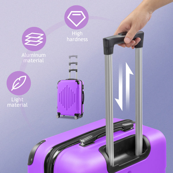 Comes With A Three In One Suitcase With 2 Diamond Shaped Stripes And Corners