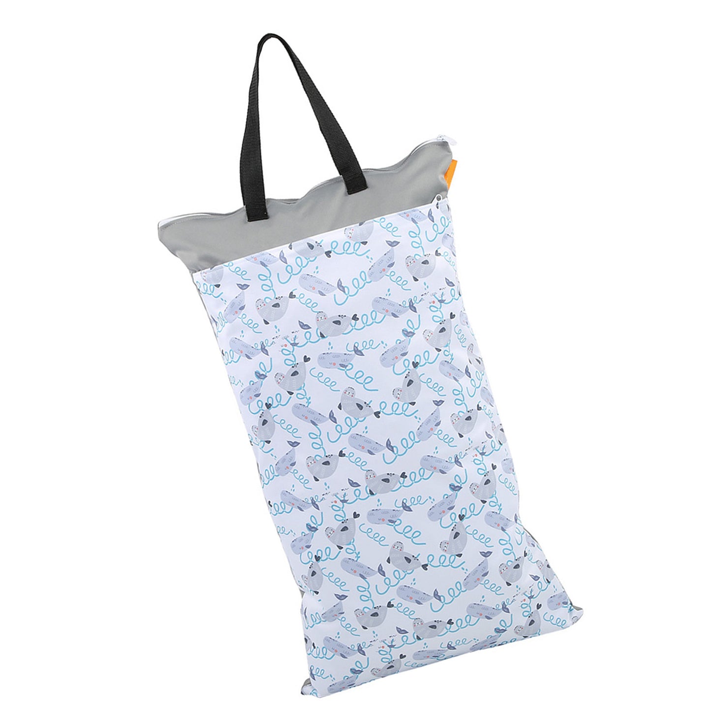 Large Hanging Wet/Dry Cloth Diaper Bag Waterproof Baby Inserts Nappy Laundry Storage Bag EF204