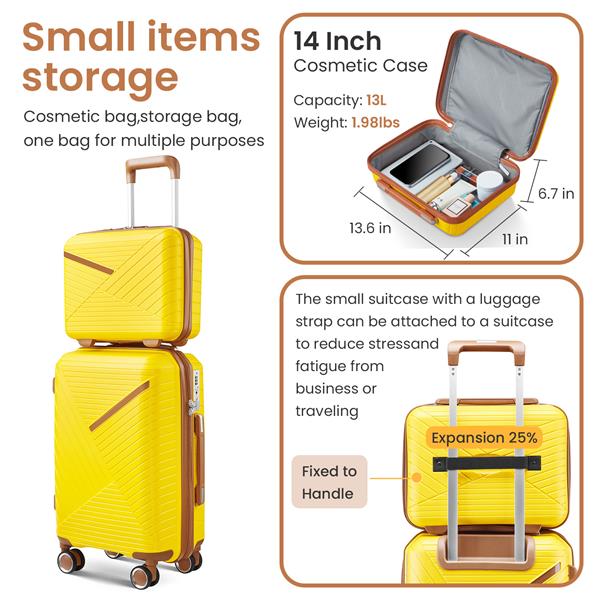 Mallorca Sunshine 4-Piece Luggage Set